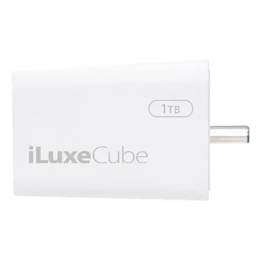 Patriot iLuxe Cube 1TB Type-C Smart Backup Solution – White