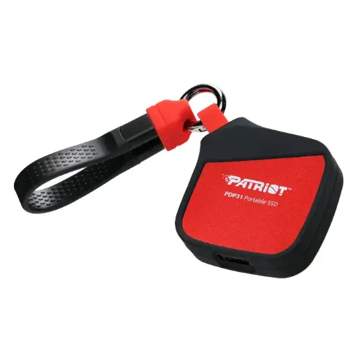 Patriot PDP31 500GB Type-C Portable SSD – Red / Black